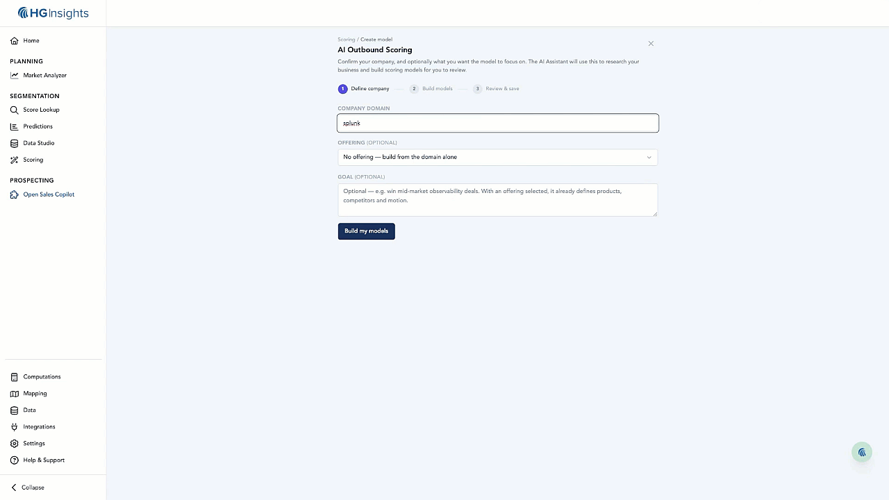 AI scoring with Copilot in RGI Platform: AI scoring with Copilot, available in all RGI Platform modules
