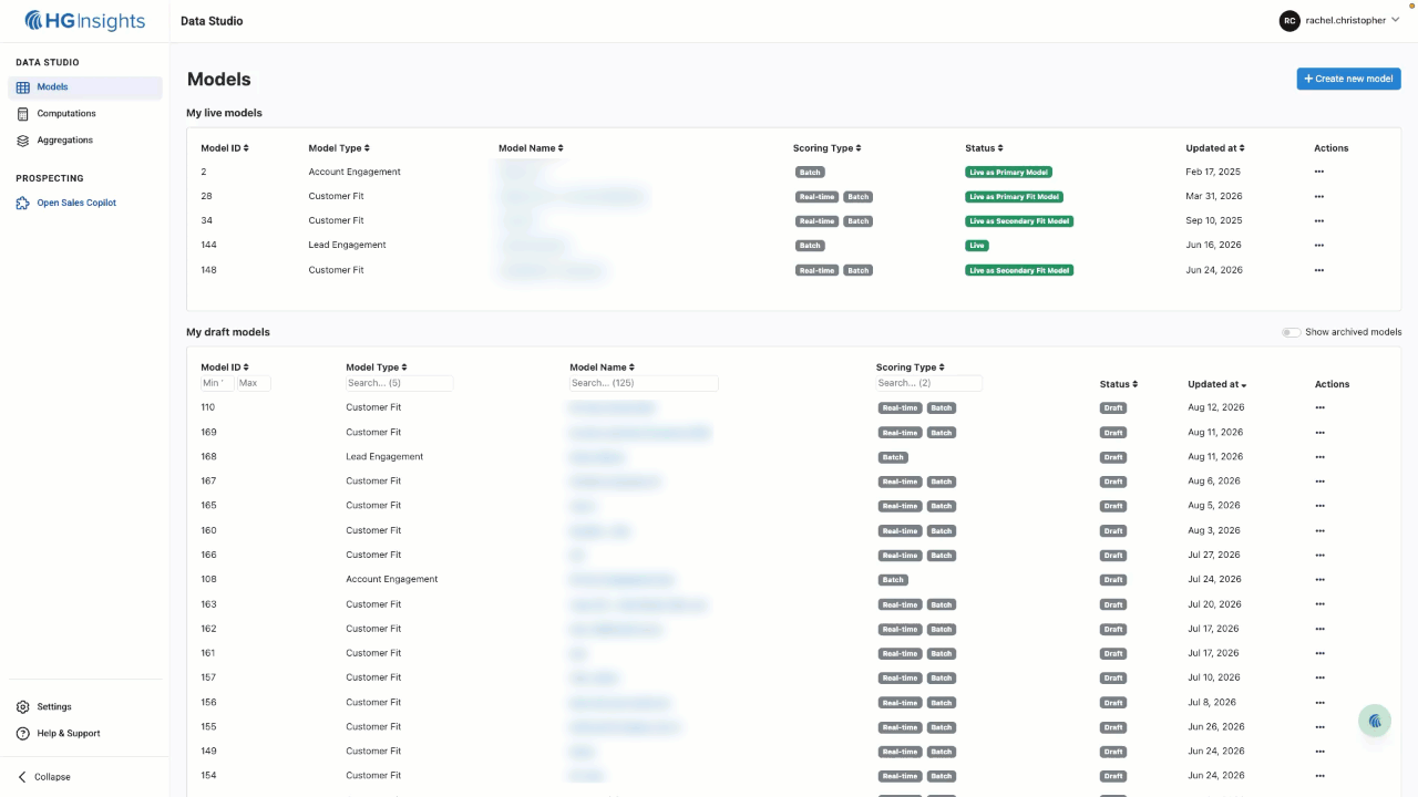 Account scoring with first and third-party data in RGI Platform: Available via Data Studio